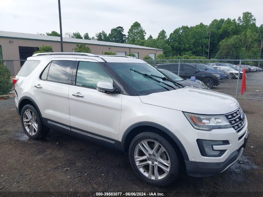 2016 Ford Explorer Limited VIN: 1FM5K8F8XGGB02687 Lot: 39583077