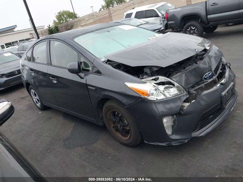 2014 Toyota Prius Three VIN: JTDKN3DU2E1765642 Lot: 39583082