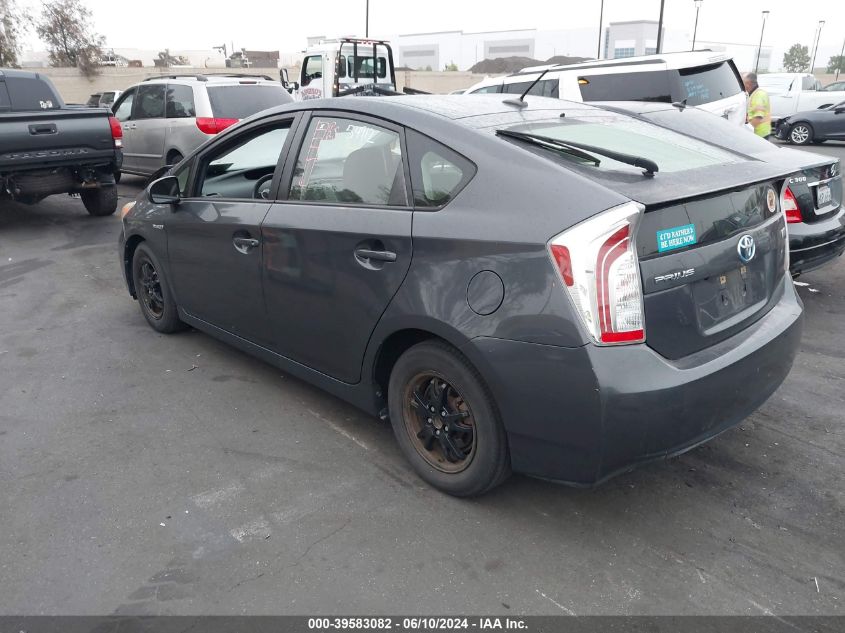 2014 Toyota Prius Three VIN: JTDKN3DU2E1765642 Lot: 39583082