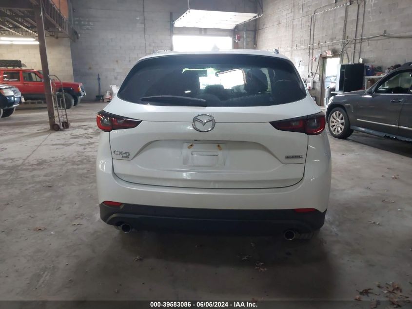 2022 Mazda Cx-5 2.5 S Preferred VIN: JM3KFBCM0N0647014 Lot: 39583086