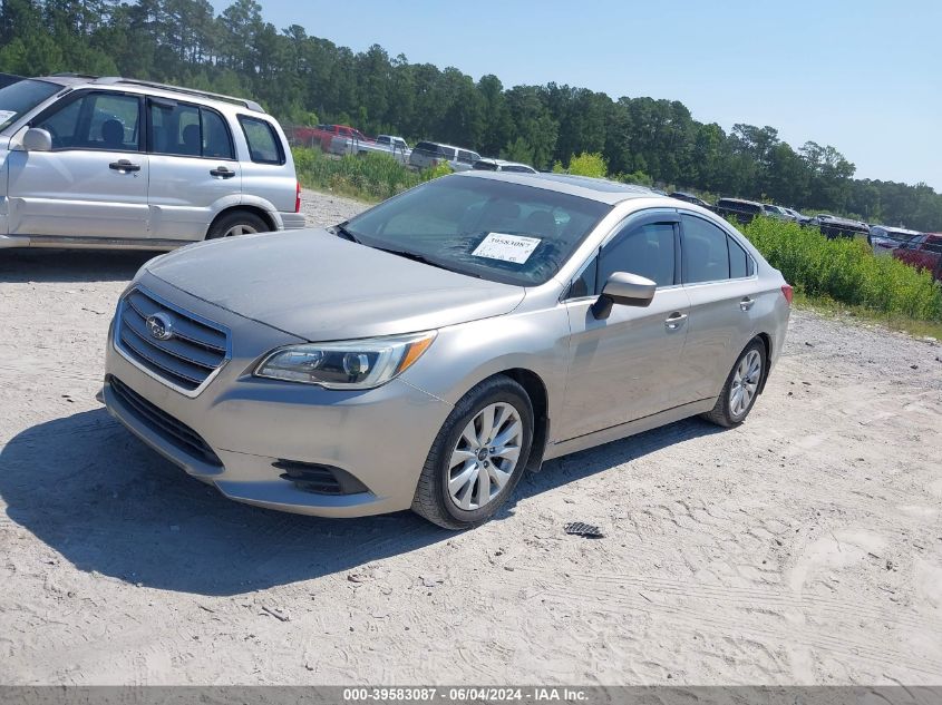 2015 Subaru Legacy 2.5I Premium VIN: 4S3BNBD61F3034735 Lot: 39583087