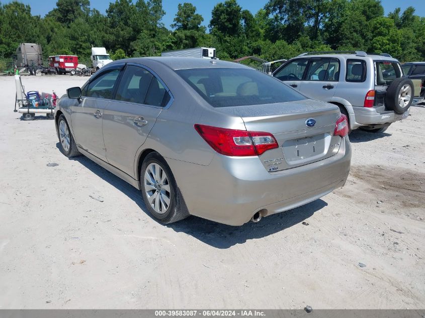 2015 Subaru Legacy 2.5I Premium VIN: 4S3BNBD61F3034735 Lot: 39583087