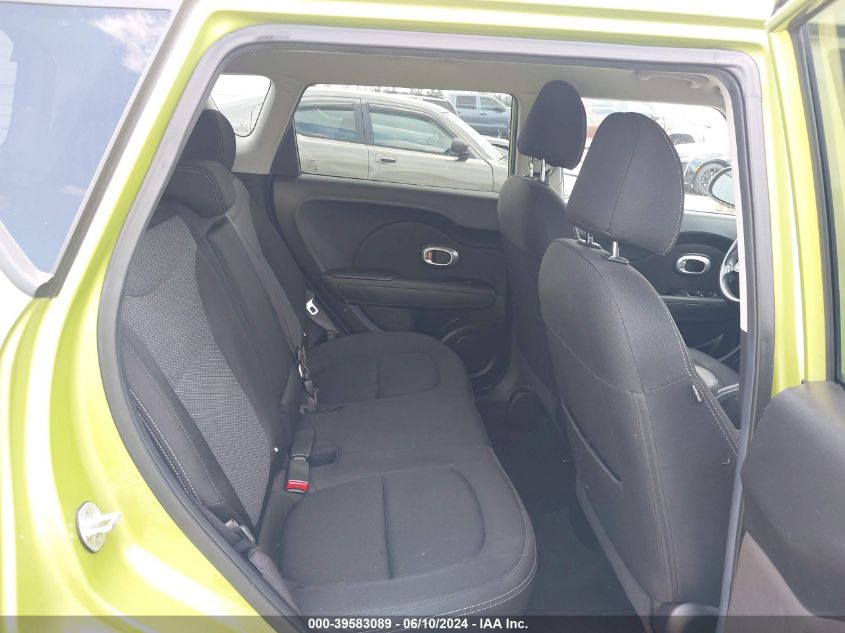 2019 Kia Soul + VIN: KNDJP3A50K7914187 Lot: 39583089