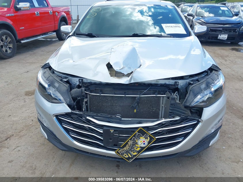 2019 Chevrolet Malibu Lt VIN: 1G1ZD5STXKF104987 Lot: 39583096