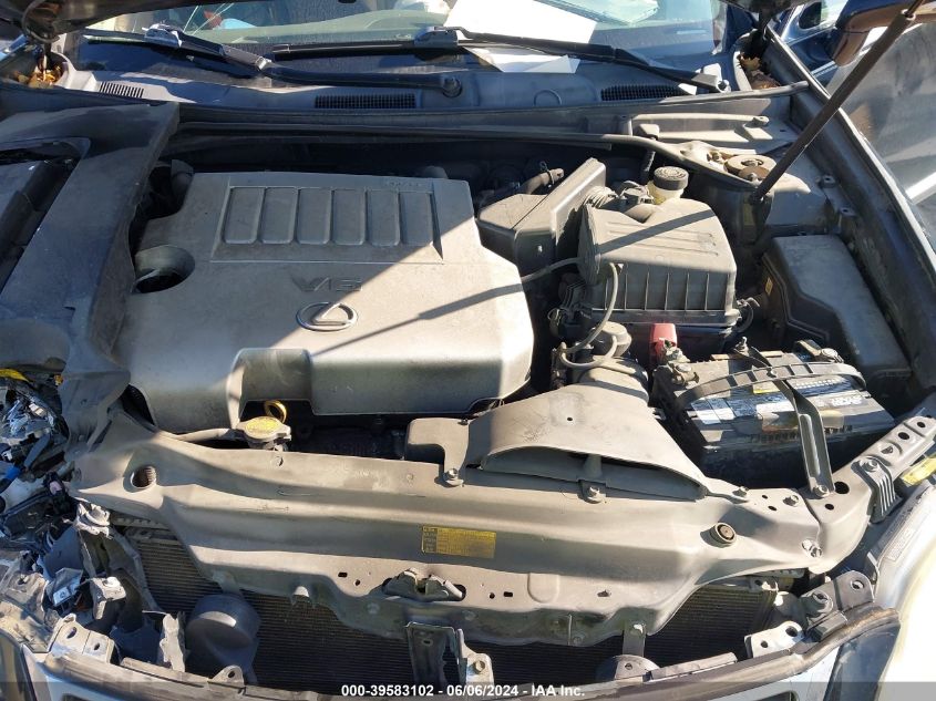 2010 Lexus Es 350 VIN: JTHBK1EG8A2343190 Lot: 39583102