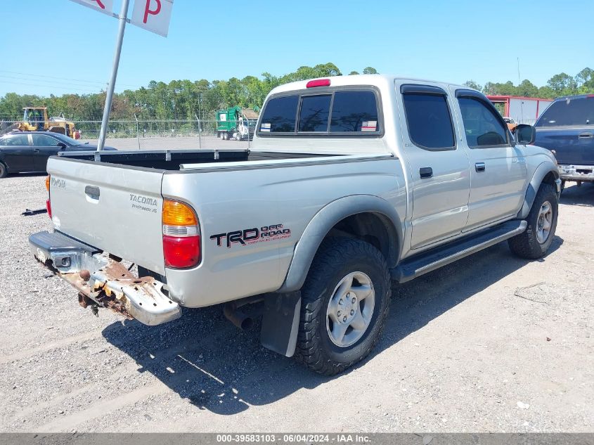 2003 Toyota Tacoma Prerunner V6 VIN: 5TEGN92N23Z209645 Lot: 39583103