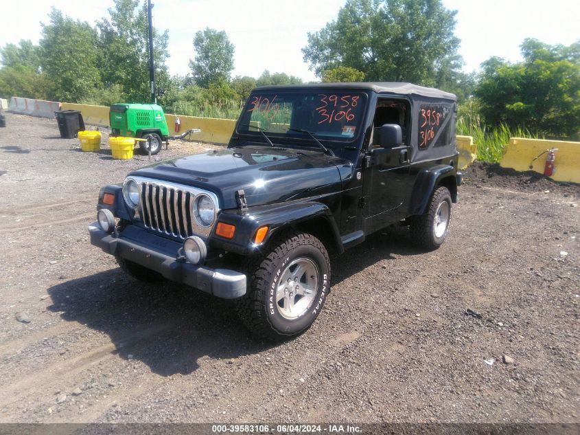 2006 Jeep Wrangler Unlimited VIN: 1J4FA44S16P773600 Lot: 39583106