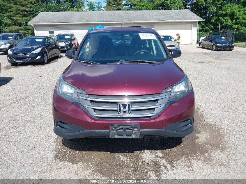 2014 Honda Cr-V Lx VIN: 5J6RM4H39EL098995 Lot: 39583110