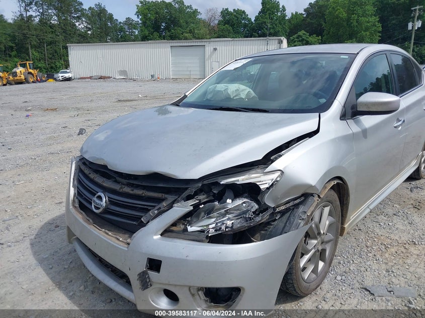 2014 Nissan Sentra Sr VIN: 3N1AB7AP2EY278854 Lot: 39583117