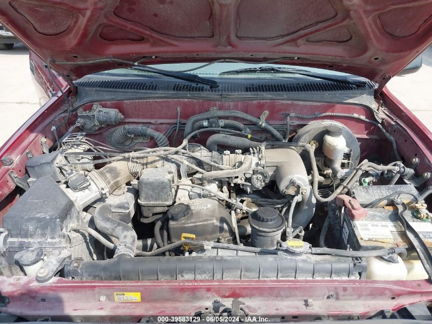 2004 Toyota Tacoma VIN: 5TEVL52N14Z384962 Lot: 39583129