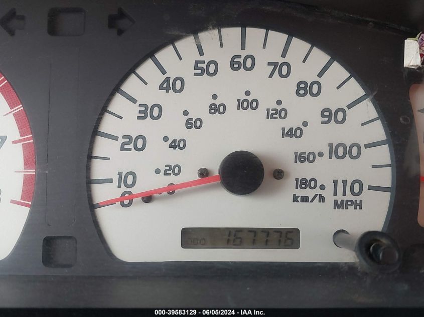 2004 Toyota Tacoma VIN: 5TEVL52N14Z384962 Lot: 39583129