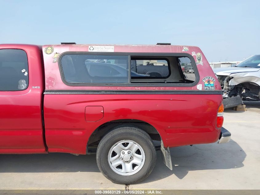 2004 Toyota Tacoma VIN: 5TEVL52N14Z384962 Lot: 39583129