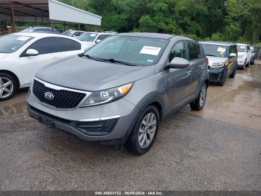 2016 Kia Sportage Lx VIN: KNDPB3AC7G7879128 Lot: 39583133