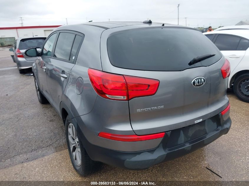 2016 Kia Sportage Lx VIN: KNDPB3AC7G7879128 Lot: 39583133