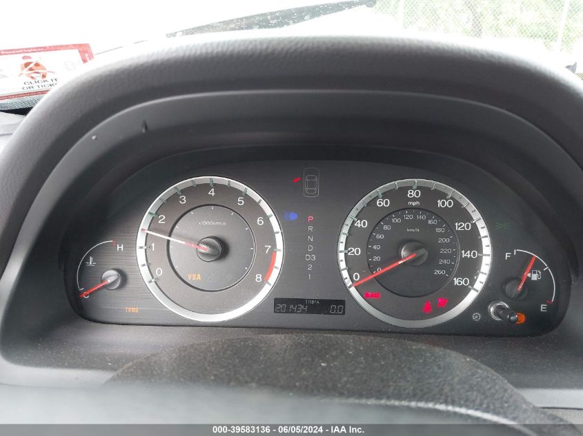 2009 Honda Accord 2.4 Ex-L VIN: 1HGCP26809A017858 Lot: 39583136