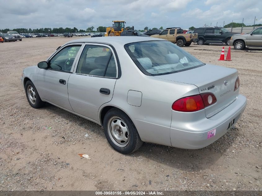 2001 Toyota Corolla Ce VIN: 1NXBR12E01Z446314 Lot: 39583155