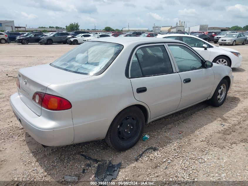 2001 Toyota Corolla Ce VIN: 1NXBR12E01Z446314 Lot: 39583155