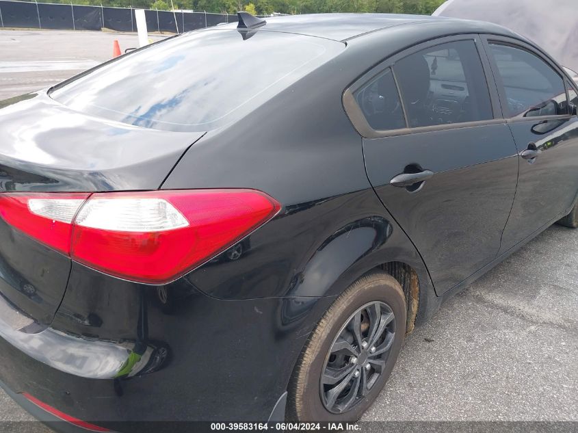 2016 Kia Forte Lx VIN: KNAFK4A66G5513293 Lot: 39583164