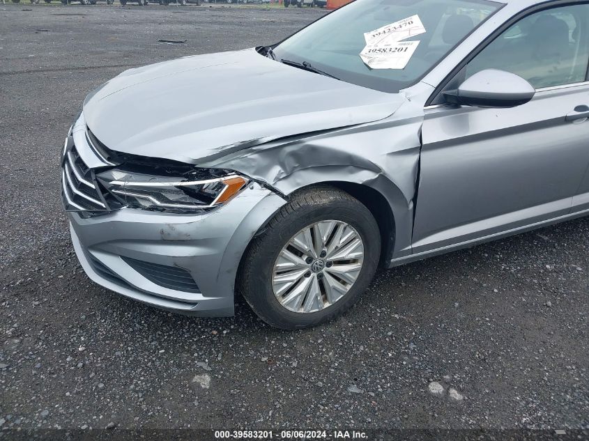 2019 Volkswagen Jetta 1.4T R-Line/1.4T S/1.4T Se VIN: 3VWCB7BU6KM247925 Lot: 39583201