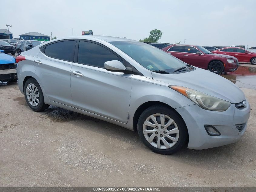 2012 Hyundai Elantra Gls VIN: 5NPDH4AE9CH078862 Lot: 39583202