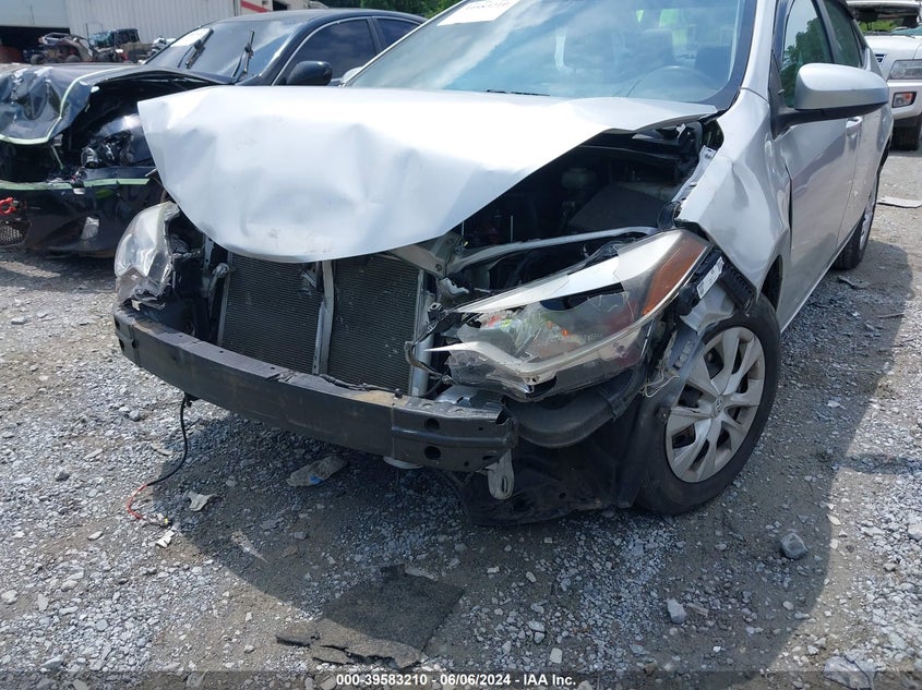 2016 Toyota Corolla L VIN: 2T1BURHE0GC521527 Lot: 39583210