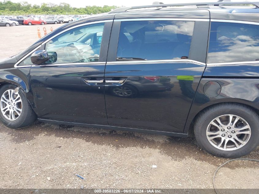 2011 Honda Odyssey Ex VIN: 5FNRL5H40BB097448 Lot: 39583226