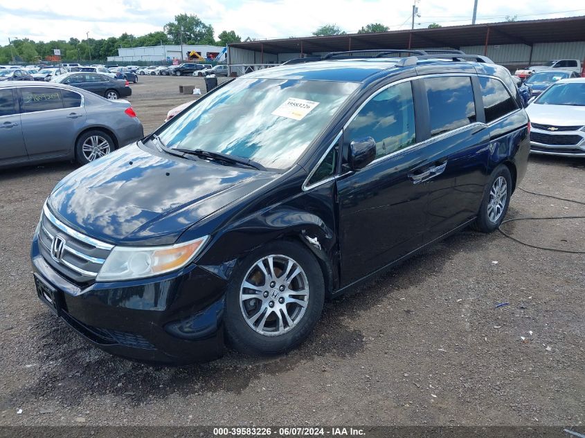 2011 Honda Odyssey Ex VIN: 5FNRL5H40BB097448 Lot: 39583226