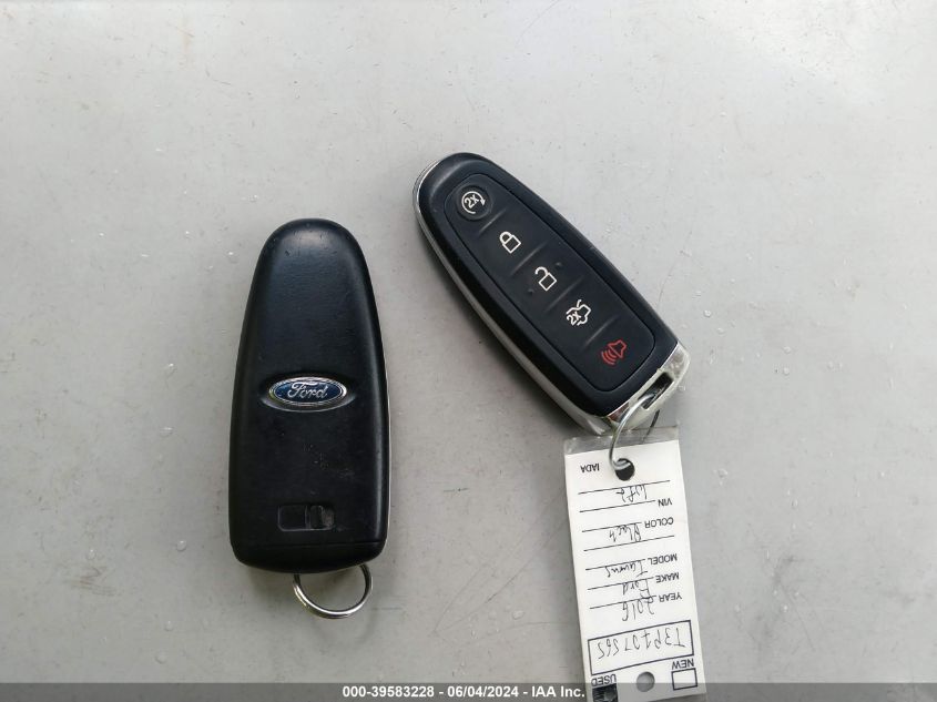 2016 Ford Taurus Limited VIN: 1FAHP2F82GG107565 Lot: 39583228