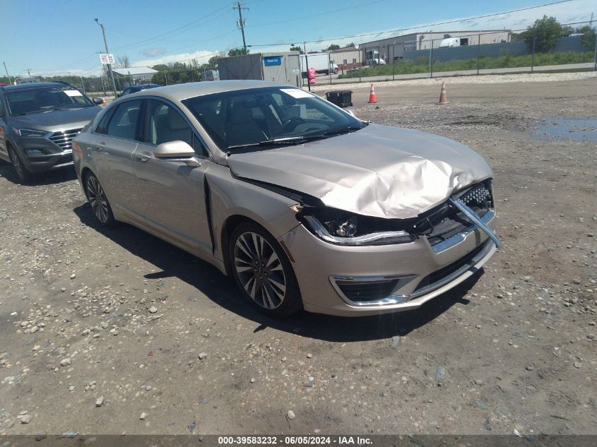 2017 Lincoln Mkz Select VIN: 3LN6L5C90HR600811 Lot: 39583232