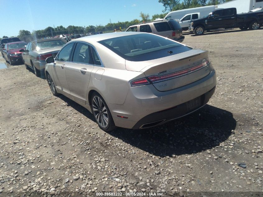 2017 Lincoln Mkz Select VIN: 3LN6L5C90HR600811 Lot: 39583232