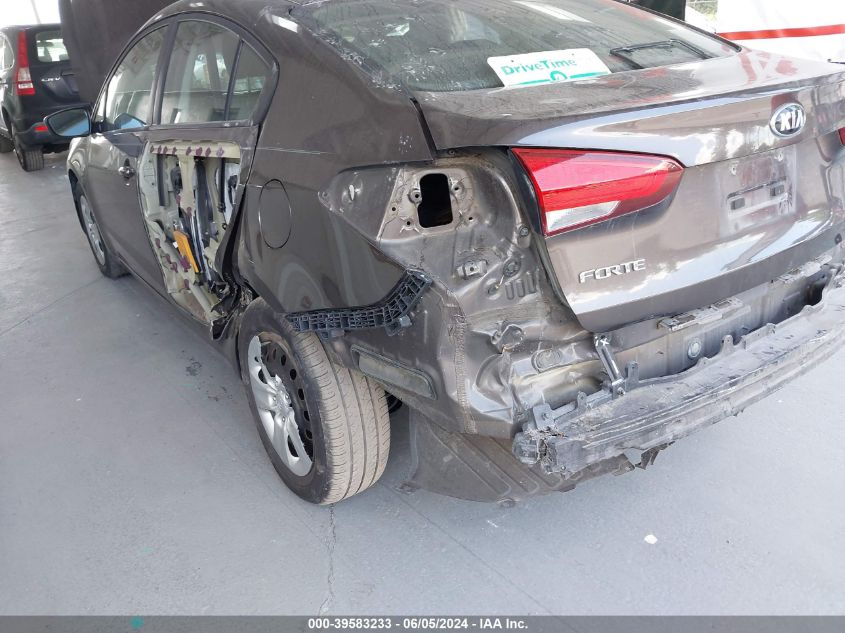 2017 Kia Forte Lx VIN: 3KPFK4A74HE087394 Lot: 39583233