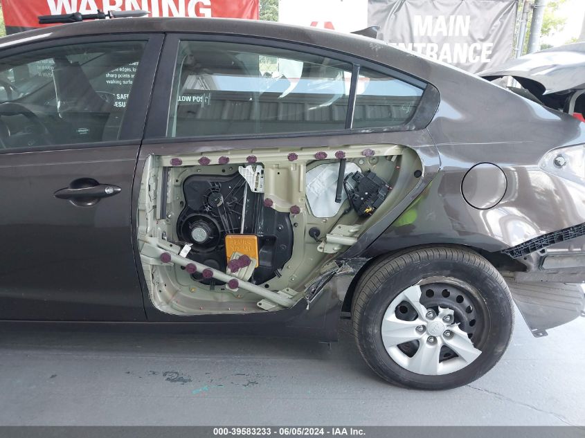 2017 Kia Forte Lx VIN: 3KPFK4A74HE087394 Lot: 39583233