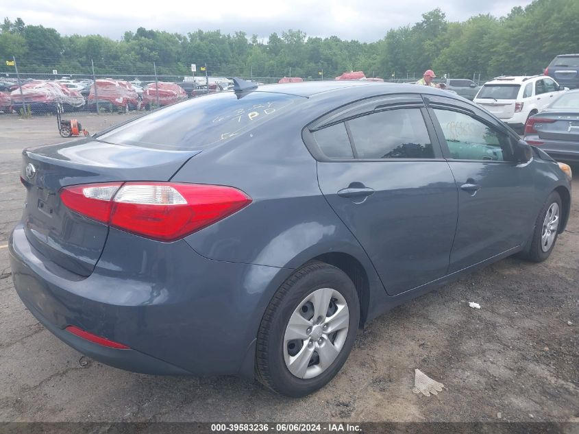 2016 Kia Forte Lx VIN: KNAFK4A64G5571824 Lot: 39583236