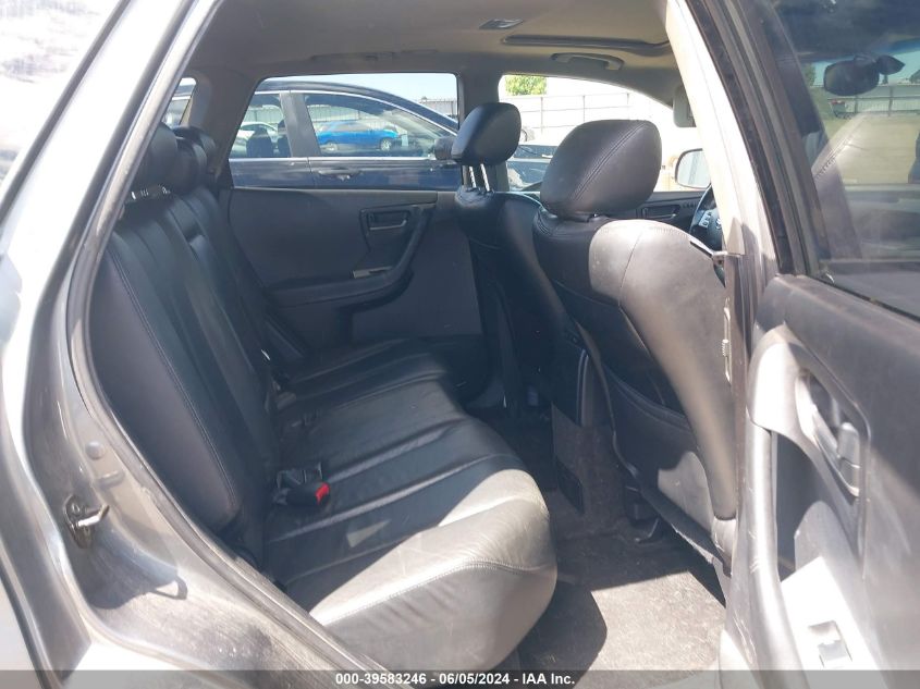 2005 Nissan Murano Se VIN: JN8AZ08W95W440696 Lot: 39583246