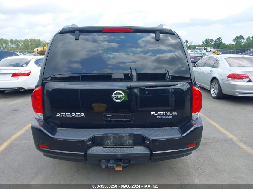 2015 Nissan Armada Platinum VIN: 5N1BA0NE5FN613068 Lot: 39583250