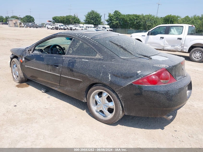 2002 Mercury Cougar V6 VIN: 1ZWFT61LX25605817 Lot: 39583252