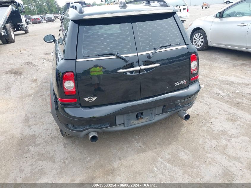 2009 Mini Cooper S Clubman VIN: WMWMM33549TP74758 Lot: 39583254