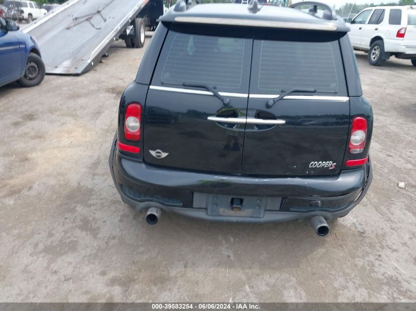 2009 Mini Cooper S Clubman VIN: WMWMM33549TP74758 Lot: 39583254
