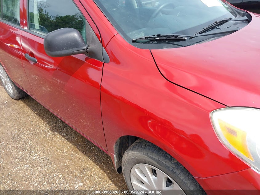 2013 Nissan Versa 1.6 S+ VIN: 3N1CN7AP0DL871592 Lot: 39583263