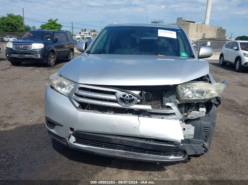 2012 Toyota Highlander VIN: 5TDZA3EH3CS026727 Lot: 39583283