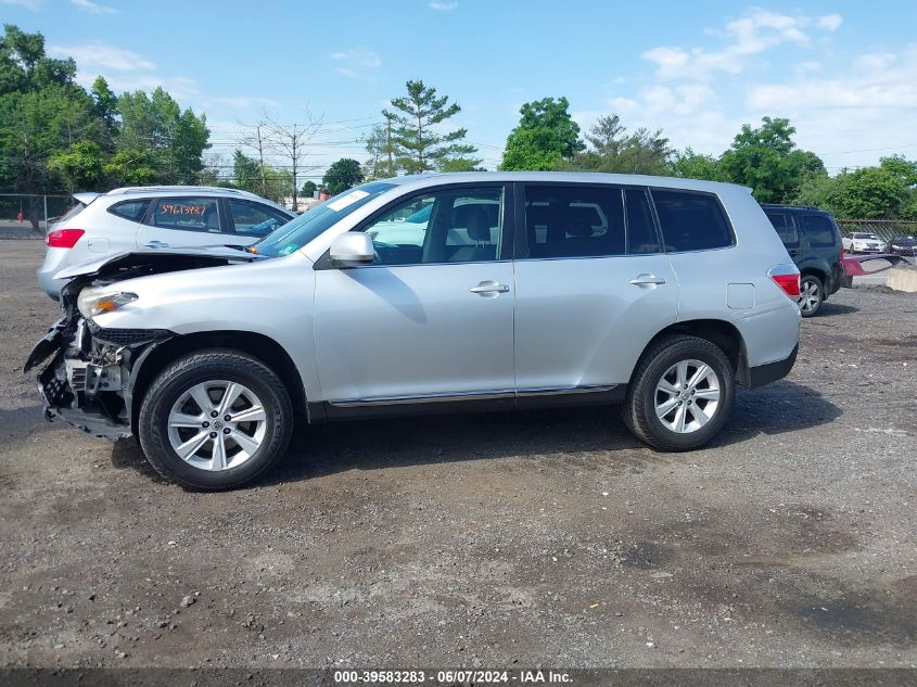 2012 Toyota Highlander VIN: 5TDZA3EH3CS026727 Lot: 39583283