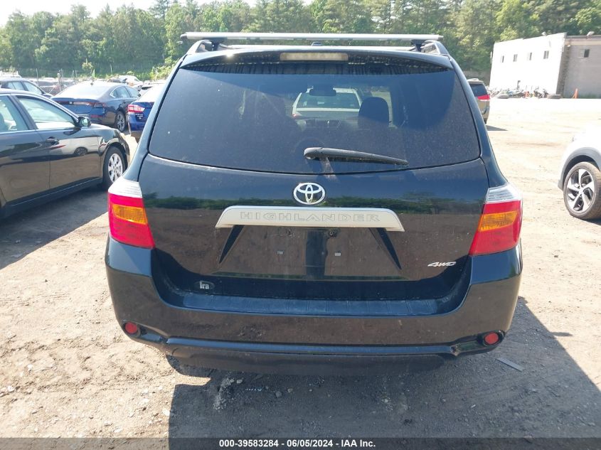 2010 Toyota Highlander Base V6 VIN: 5TDBK3EHXAS036425 Lot: 39583284