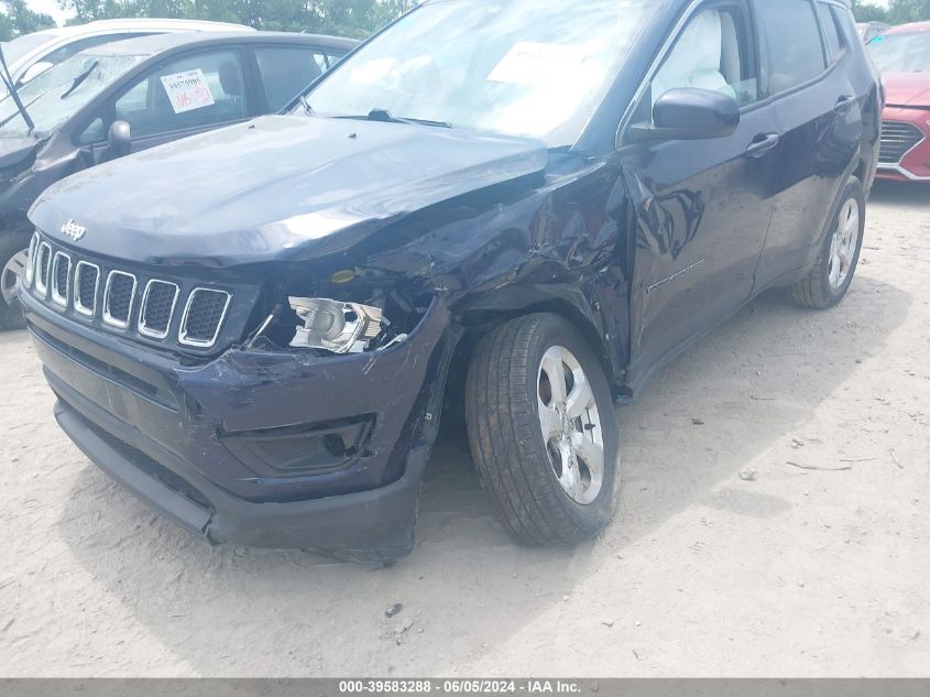 2019 Jeep Compass Latitude 4X4 VIN: 3C4NJDBB2KT652939 Lot: 39583288