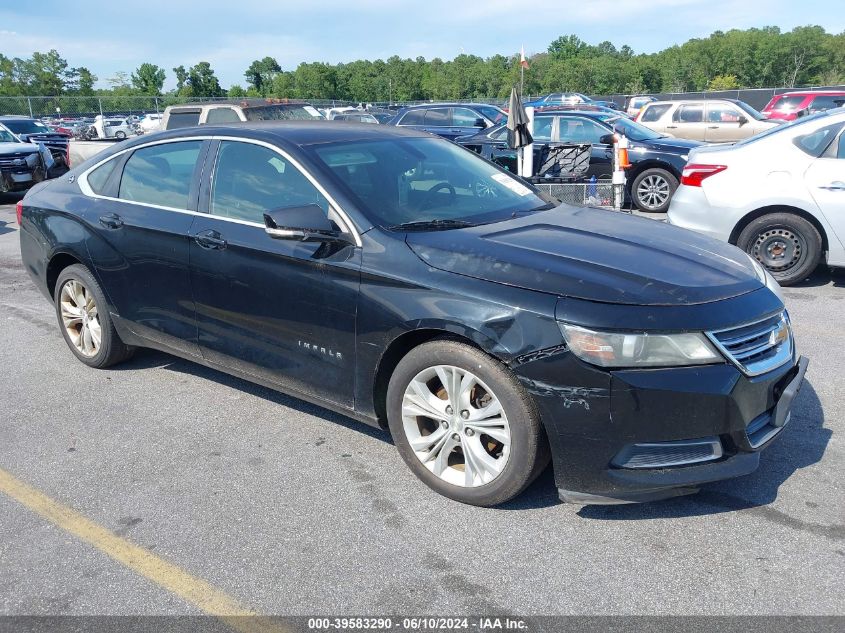 2014 Chevrolet Impala Lt VIN: 2G1125S37E9127725 Lot: 39583290