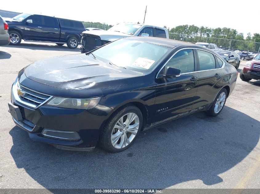 2014 Chevrolet Impala Lt VIN: 2G1125S37E9127725 Lot: 39583290