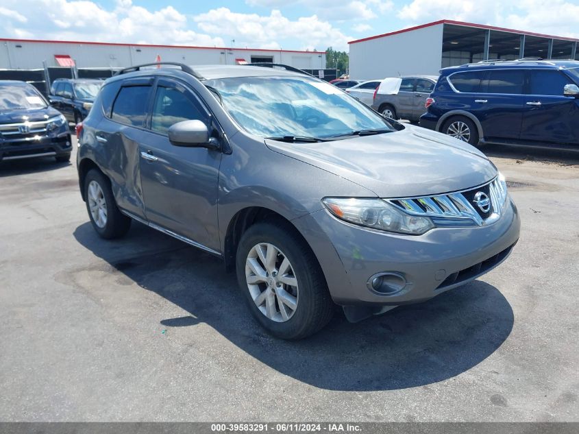 2014 Nissan Murano Sv VIN: JN8AZ1MW8EW516663 Lot: 39583291