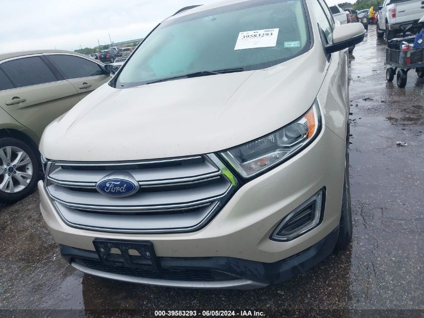 2018 Ford Edge Sel VIN: 2FMPK3J84JBC26777 Lot: 39583293