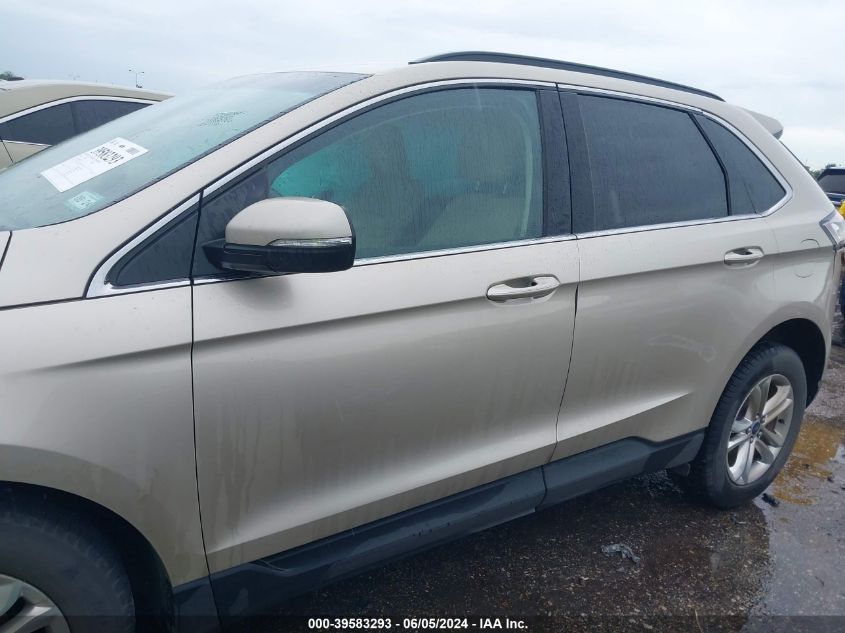 2018 Ford Edge Sel VIN: 2FMPK3J84JBC26777 Lot: 39583293