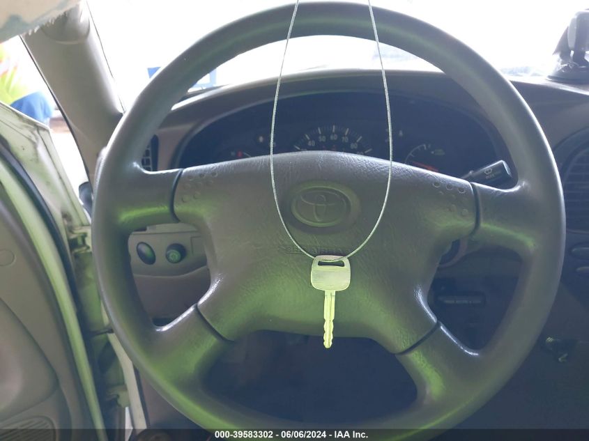 2002 Toyota Tundra VIN: 5TBJN321X2S322635 Lot: 39583302