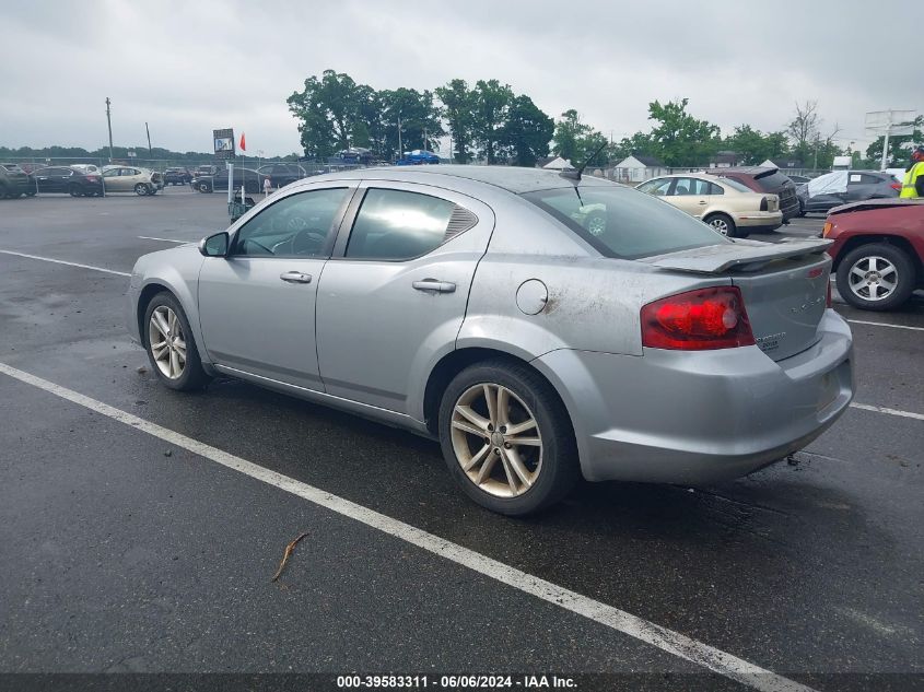 1C3CDZCBXDN588246 2013 Dodge Avenger Sxt